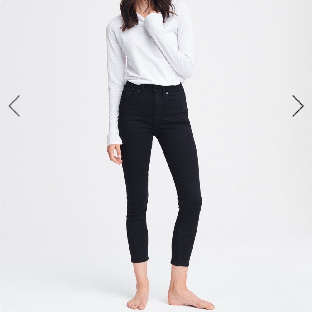 Rag & Bone Nina High-Rise Skinny Ankle Jeans